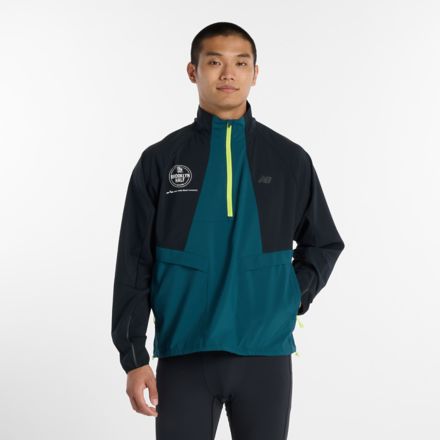 RBC Brooklyn Half Race Day Jacket Men's, MEDUSA GREEN with Green, MJ6197PZAAV