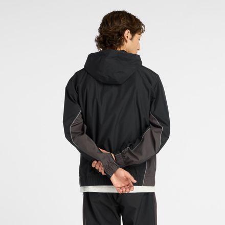 Trackside Woven Jacket, BLACK with FADED BLACK, MJ61A4P8BK