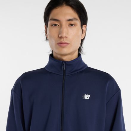 ニットトラックジャケット, BLACK, MJ61H8OVTNV