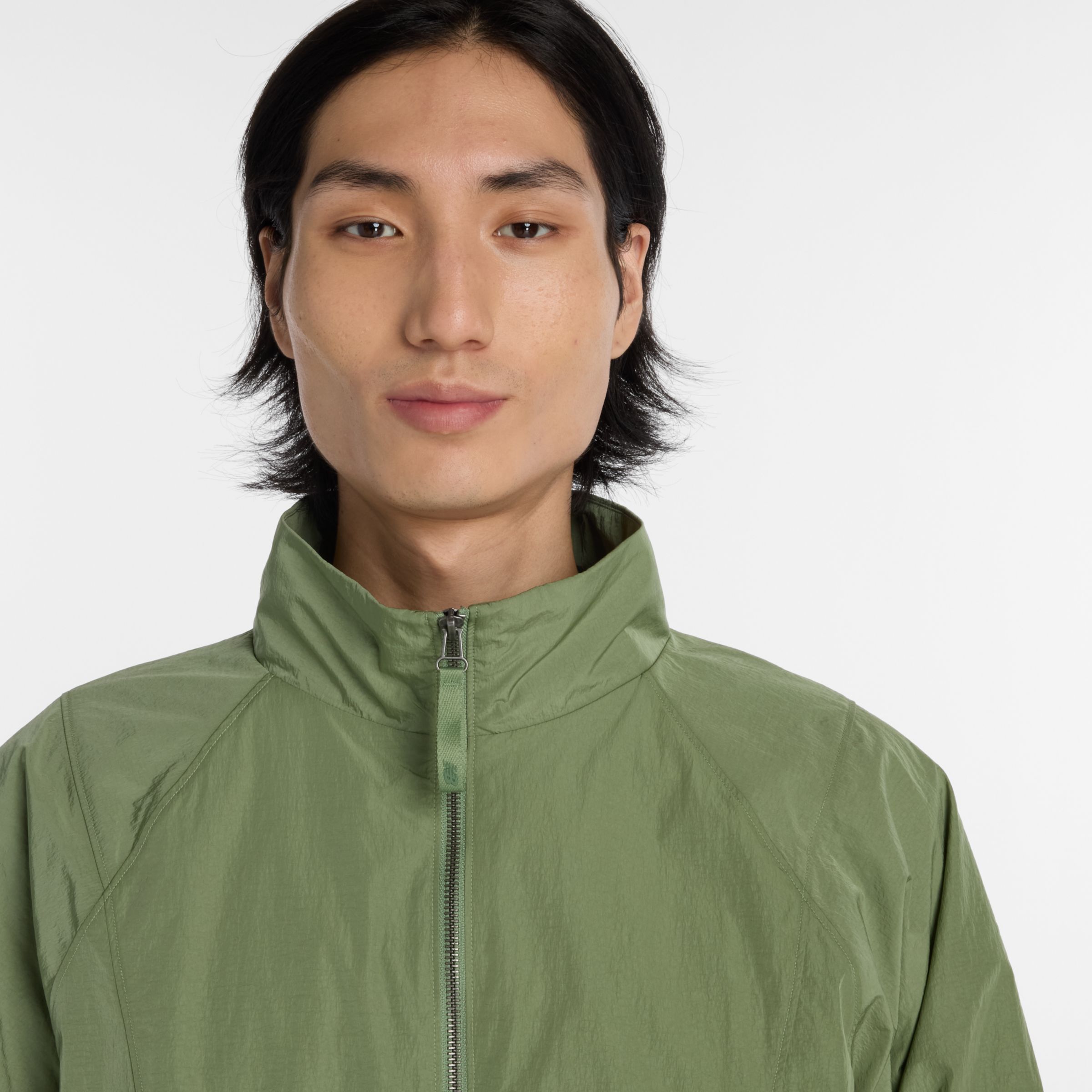 NB GREY ナイロンジャケット