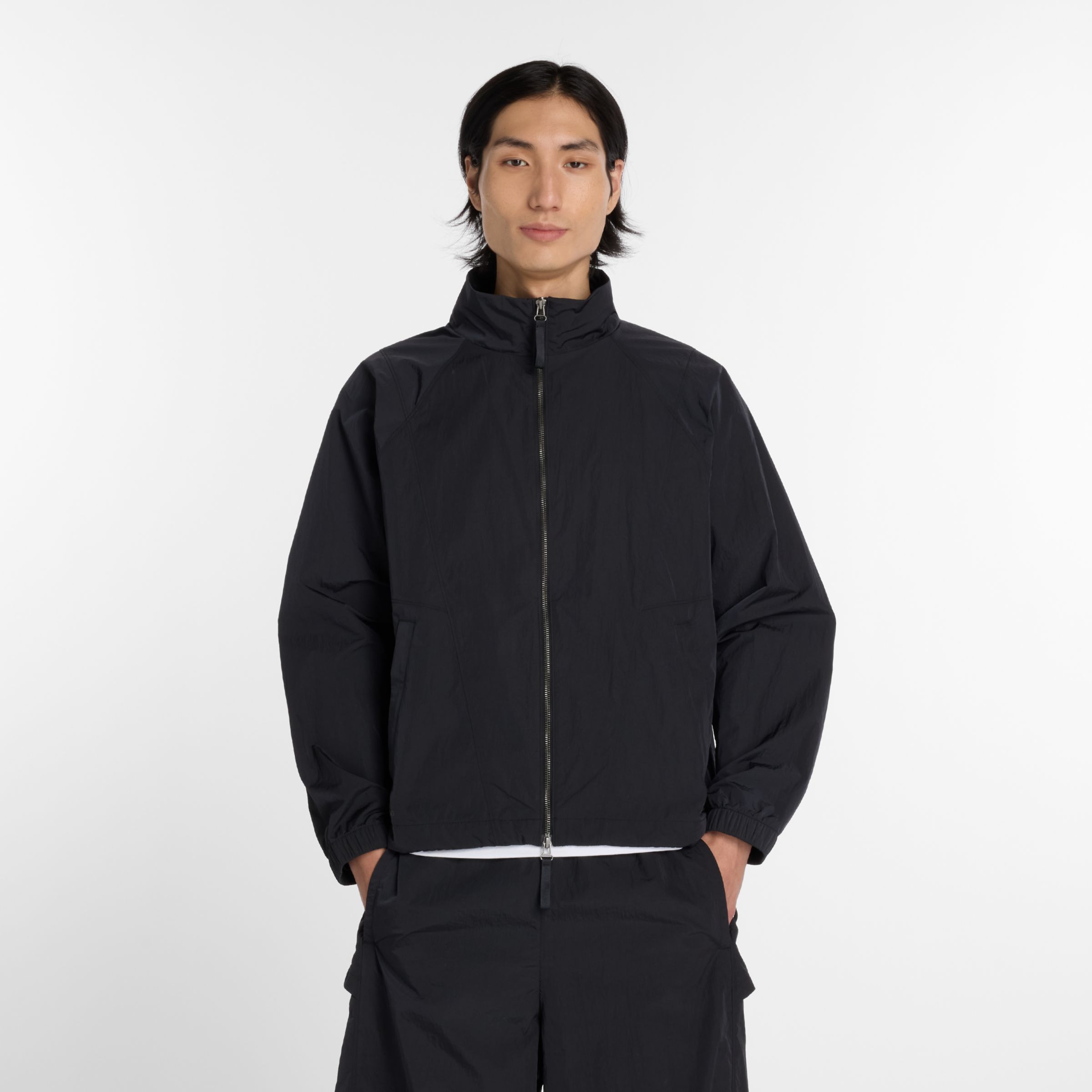 NB GREY Nylon Jacket