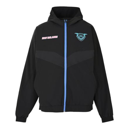 サガン鳥栖  2026 Blackout アンセム Jacket, BLACK with Black, MJ61L5ISBK