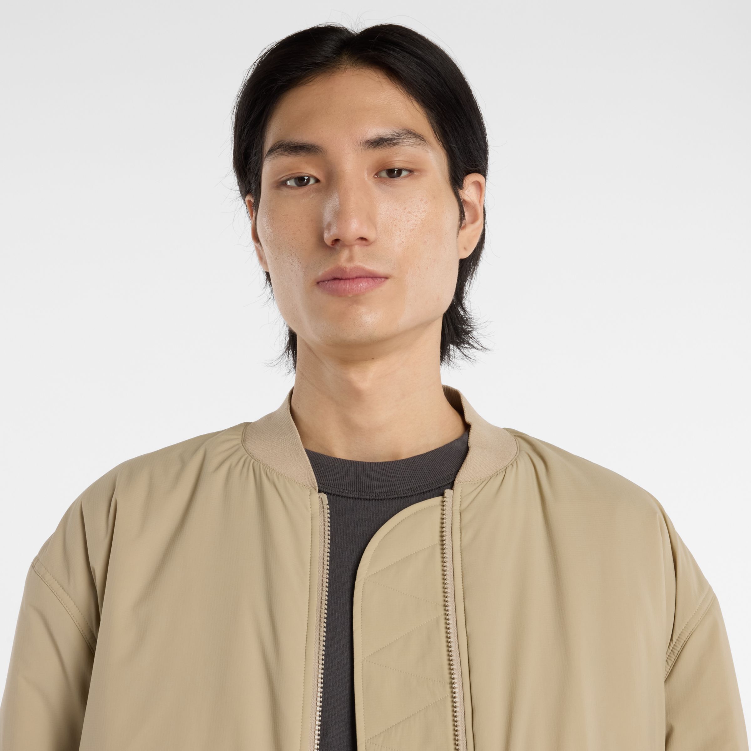 NB GREY ボンバージャケット