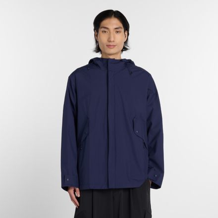 NB GREY Light Weight Mountain Parka, TEAM NAVY with Blue, MJ61R9LQTNV