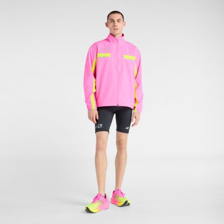 London Edition Finisher Marathon Jacket, PINK HEAT, MJ61U17AAAB