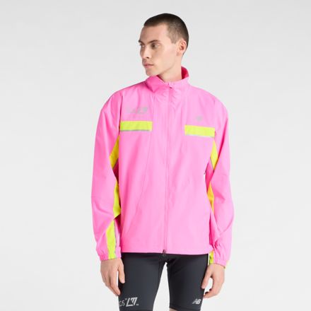 London Edition Finisher Marathon Jacket, PINK HEAT, MJ61U17AAAB