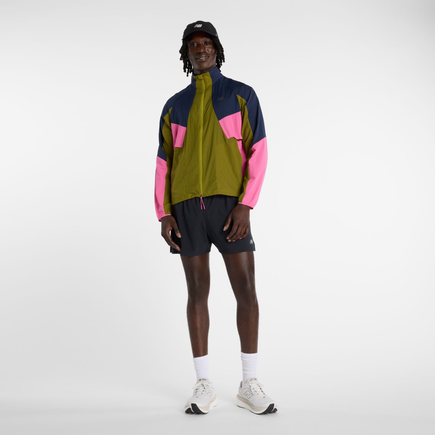 Мужская куртка New Balance RC, цвет: Морской мох — фото 2