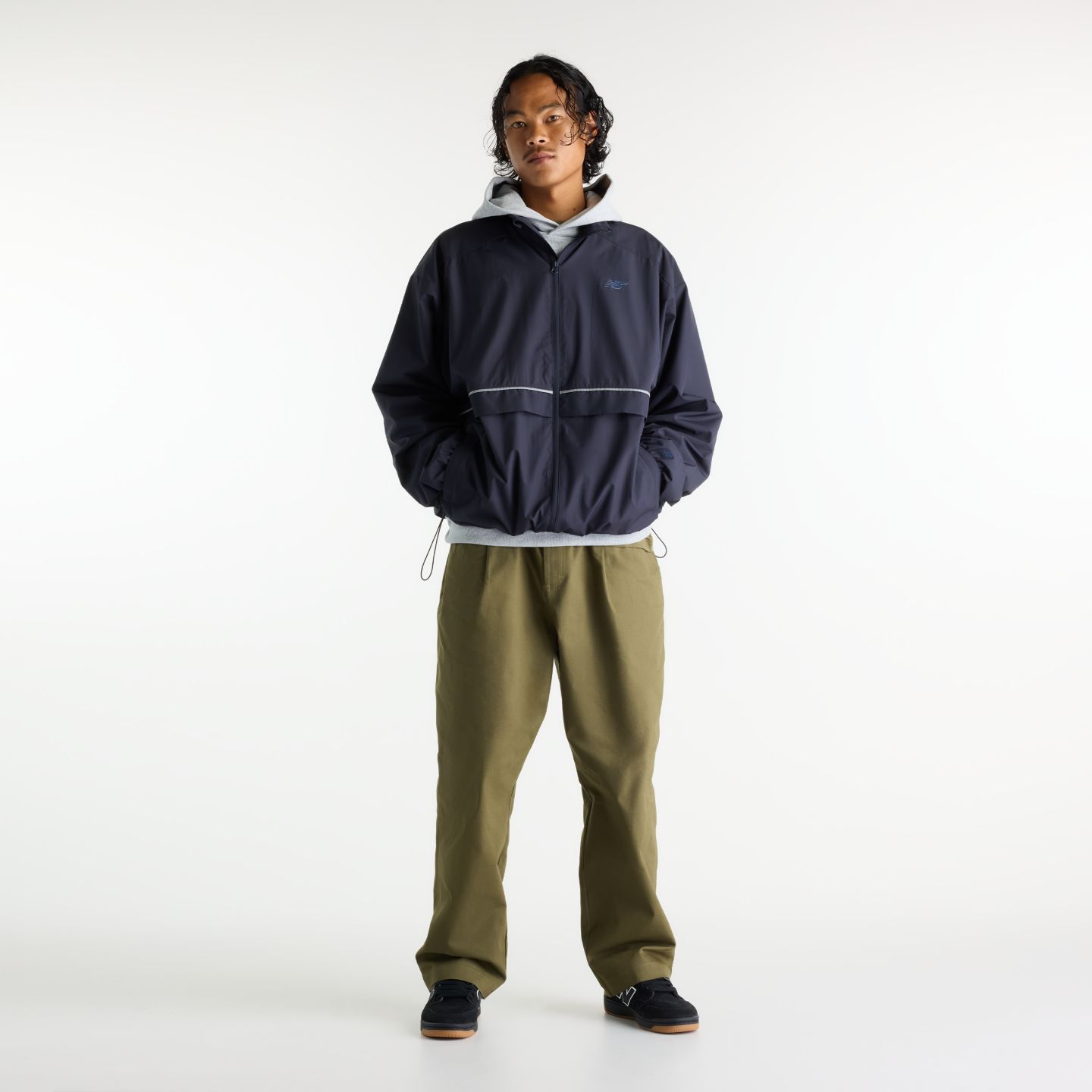Мужская куртка New Balance Numeric Archive, цвет: Тёмный Ночной — фото 2