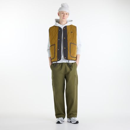 Quilted Vest, BARK, MJ6229GHBRK