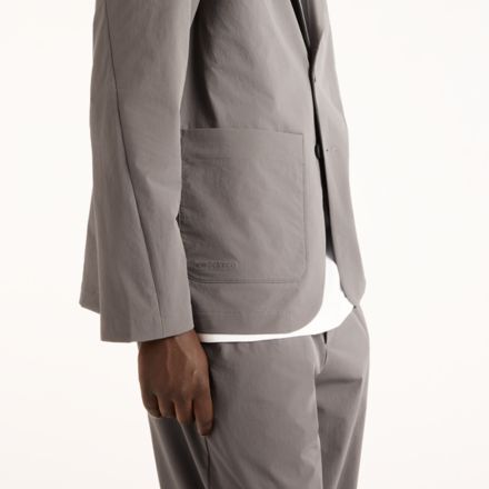 NB GREY Nylon Single Jacket