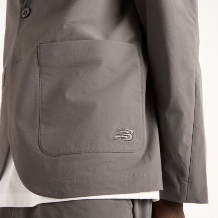 NB GREY Nylon Single Jacket