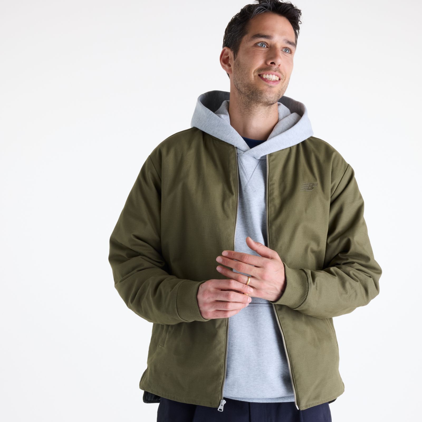 Мужские куртки New Balance Numeric Thermal Jacket — фото 2