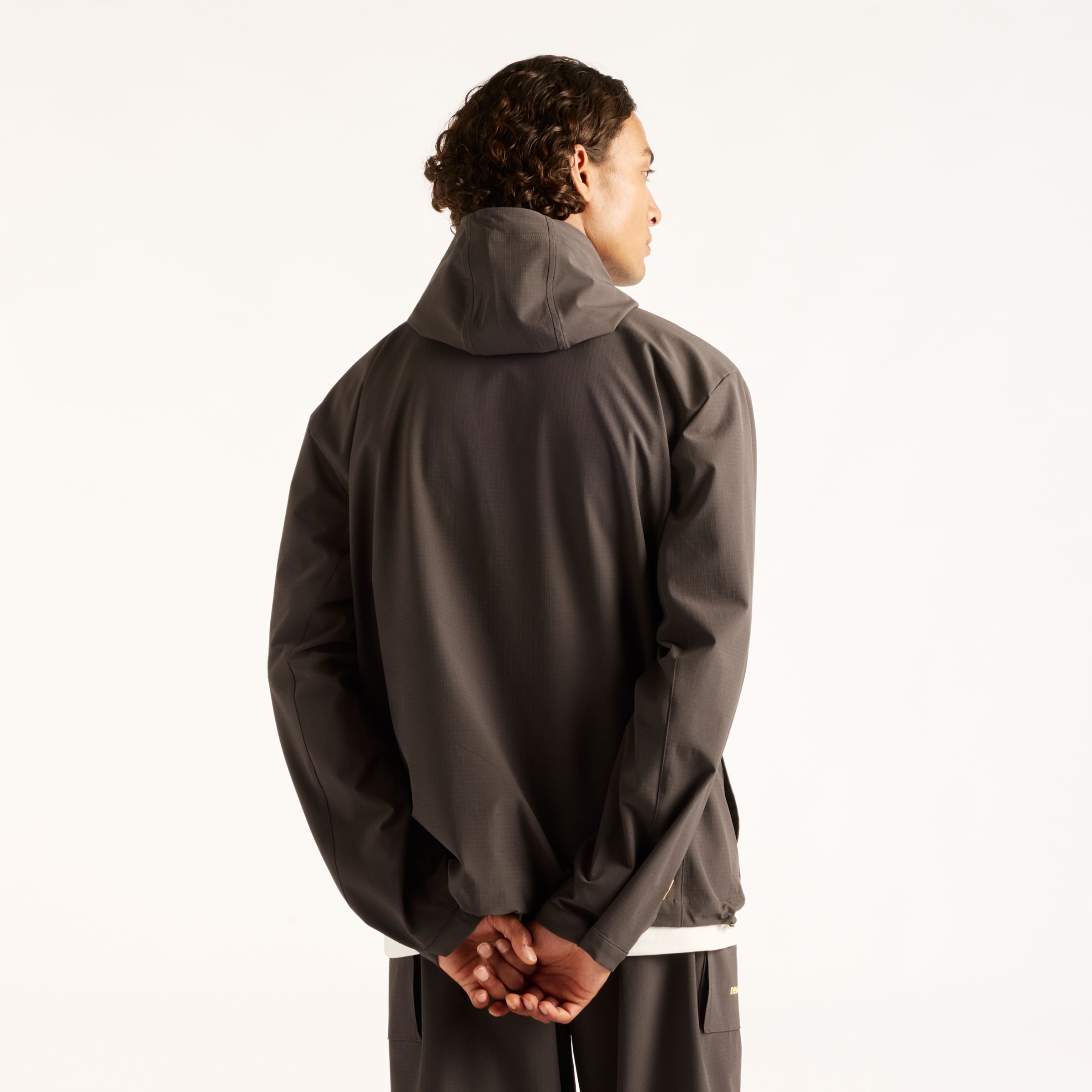 New Balance Street Classics Ripstop Jacket, MJ62E7THBLK