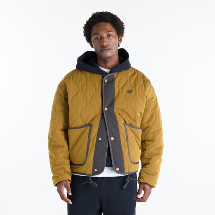 Quilted Bomber, BARK, MJ62M2DHBRK