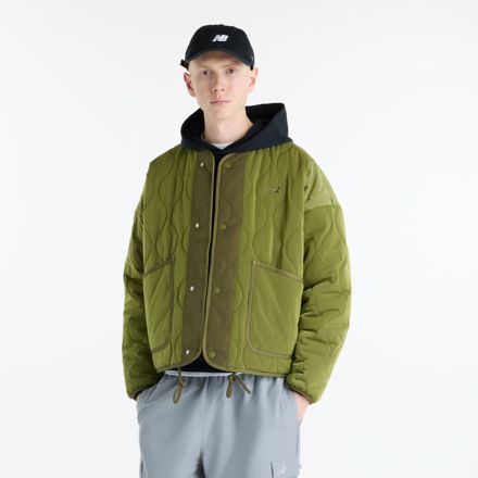 Quilted Bomber, SPORT GREEN, MJ62M2DHGEE