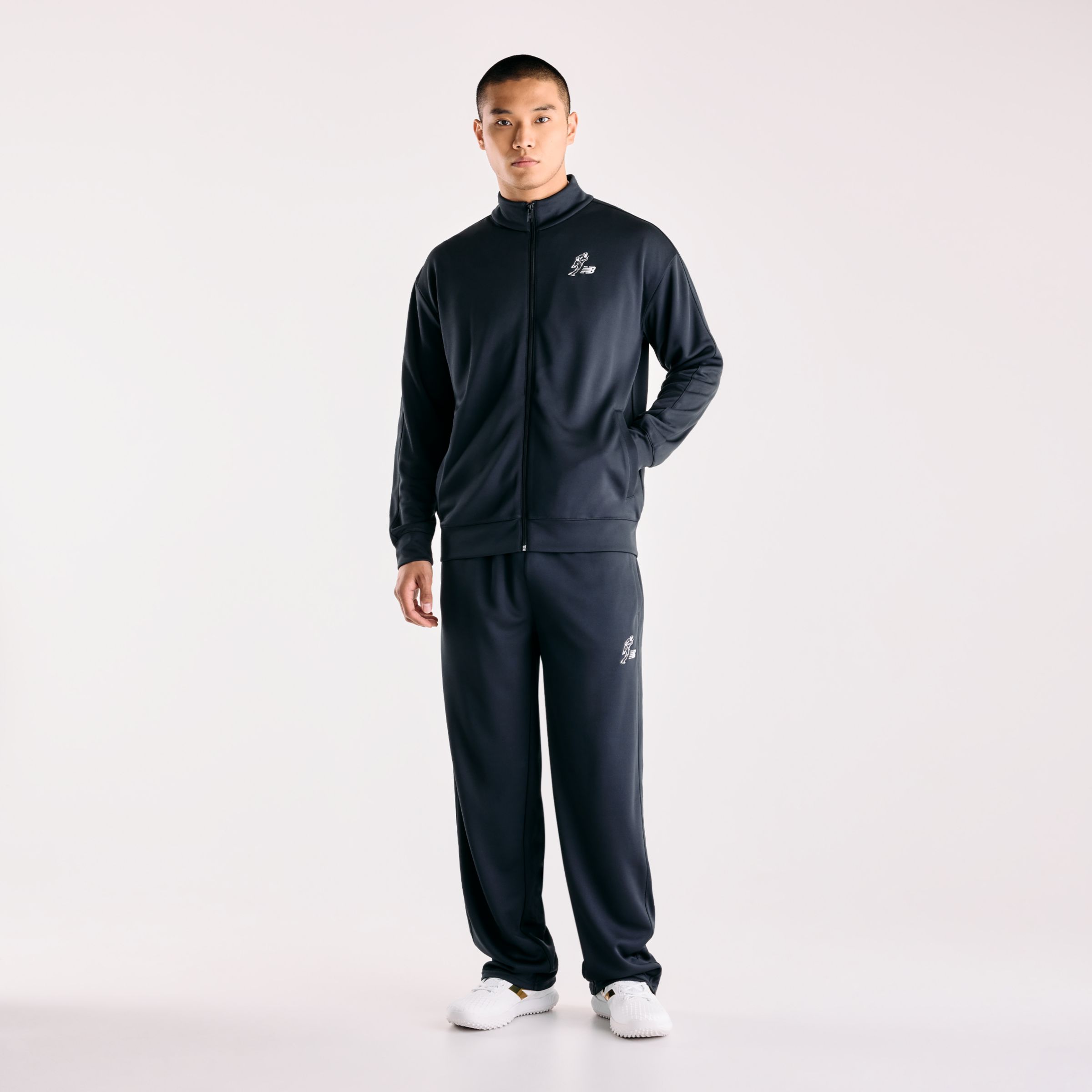 New Balance 大谷翔平トレーニングニットジャケット, MJ62S4ARBK