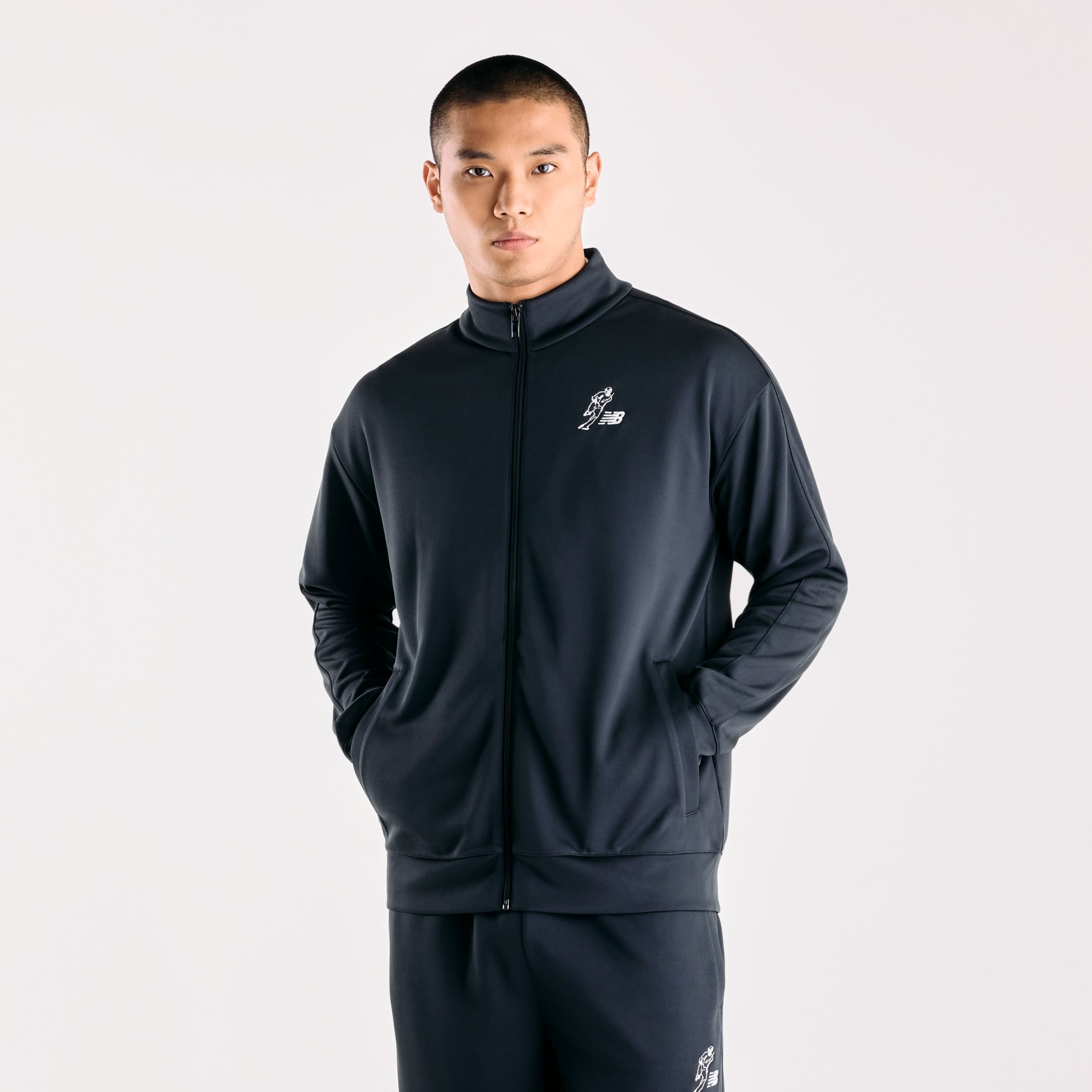 New Balance 大谷翔平トレーニングニットジャケット, MJ62S4ARBK