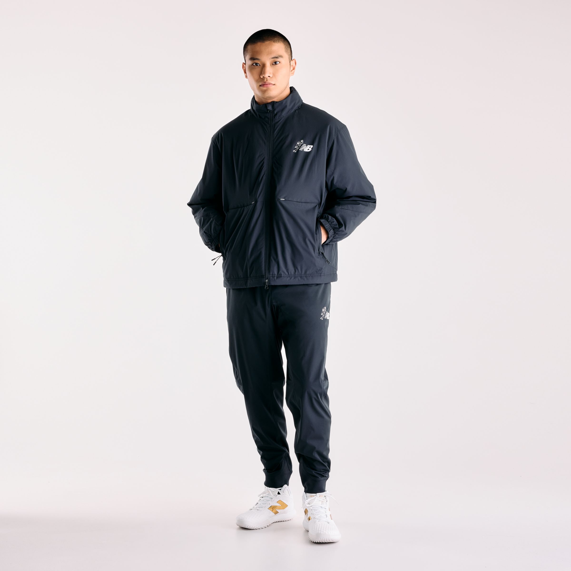 New Balance 大谷翔平シグネチャーダグアウトジャケット, MJ62S6FUBK