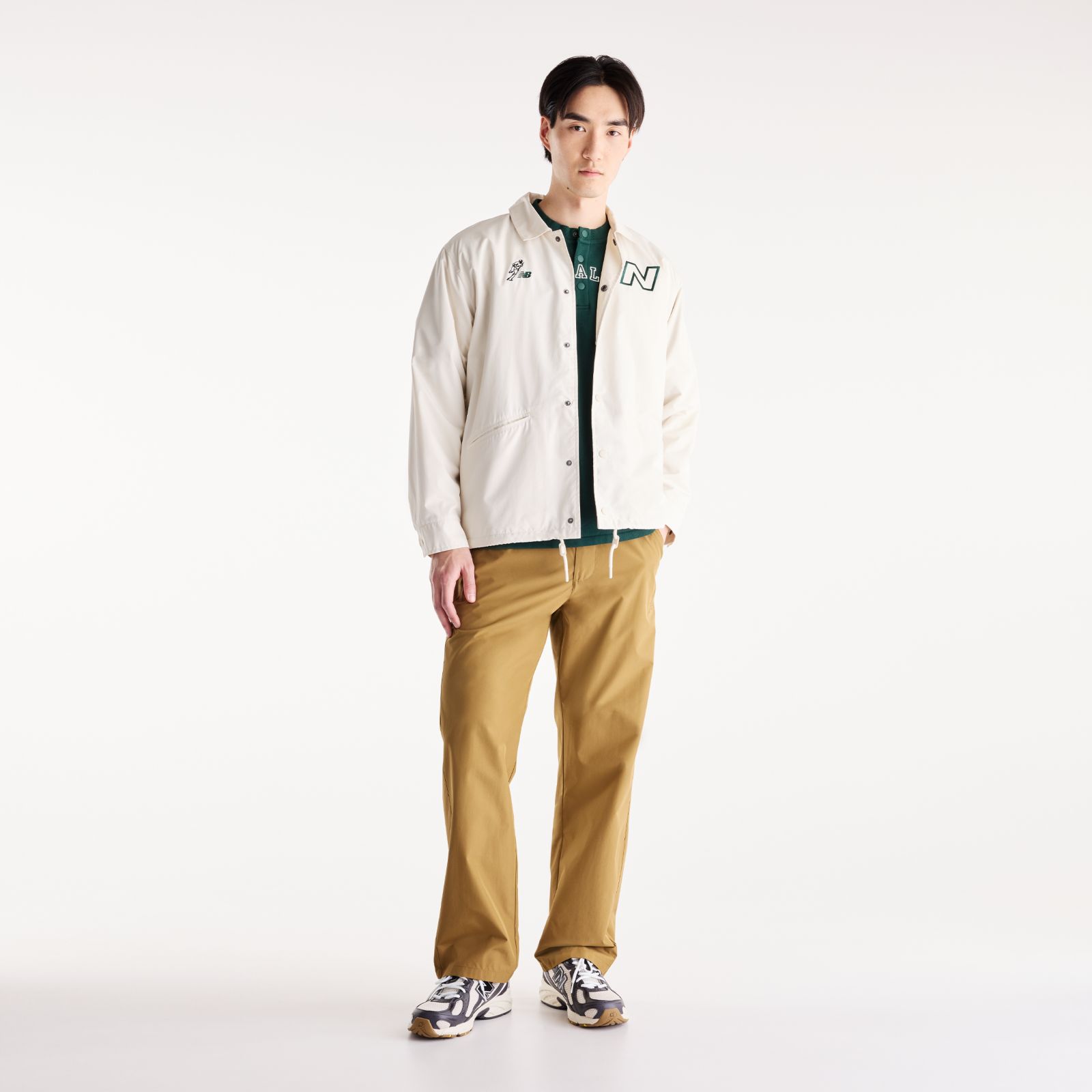 Мужские куртки New Balance Shohei Coach Jacket — фото 2