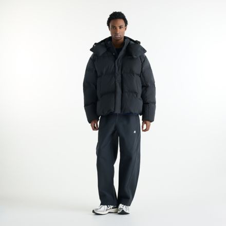 Premium Puffer Jacket, BLACK, MJ62W88BBK