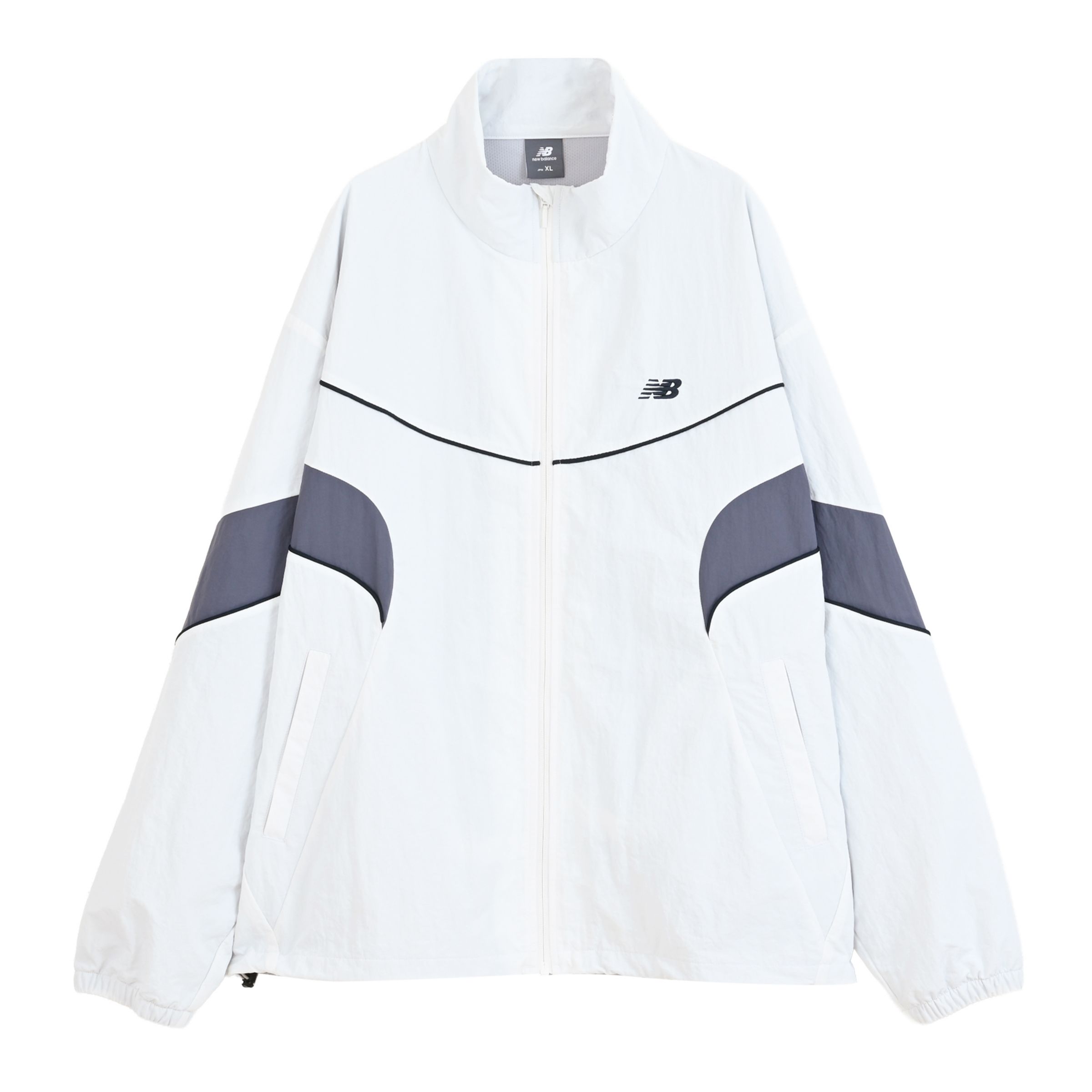 New Balance メンズタスランナイロンウーブンジャケット, MJ62X8K0RFN