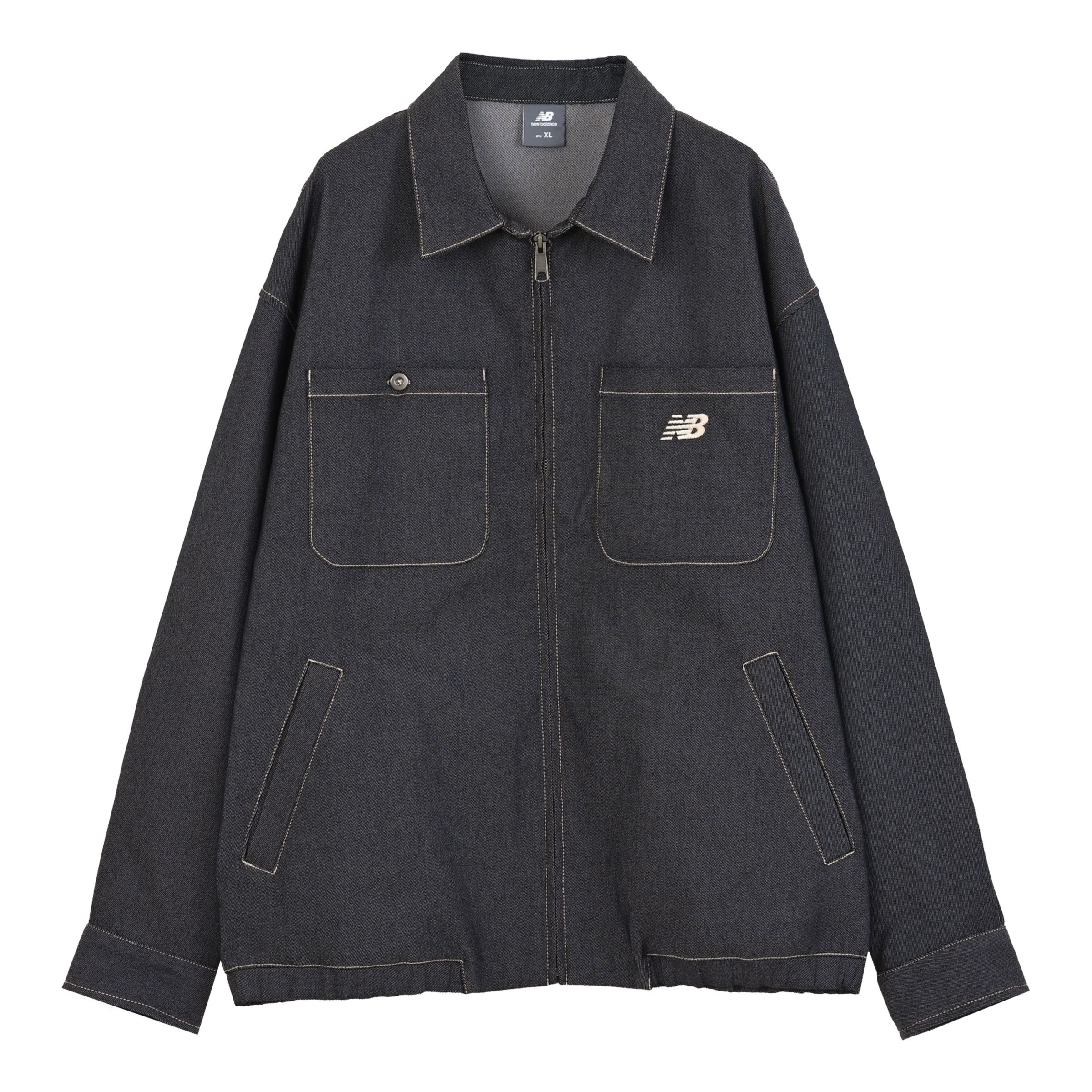 New Balance リジッドデニムライクジャケット, MJ62Y30ANNY