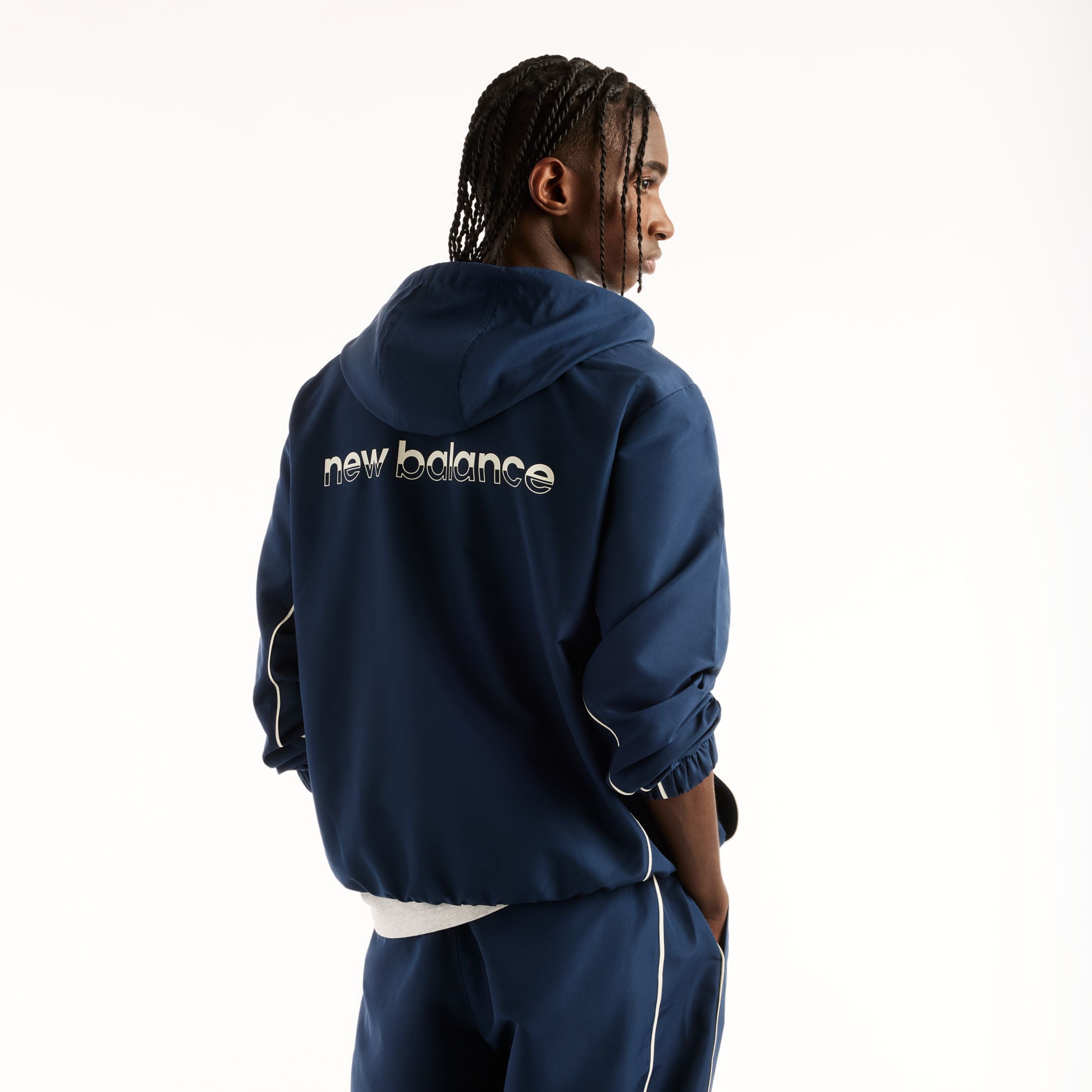New Balance Trackside 梭織外套, MJ62Y8SJNNY