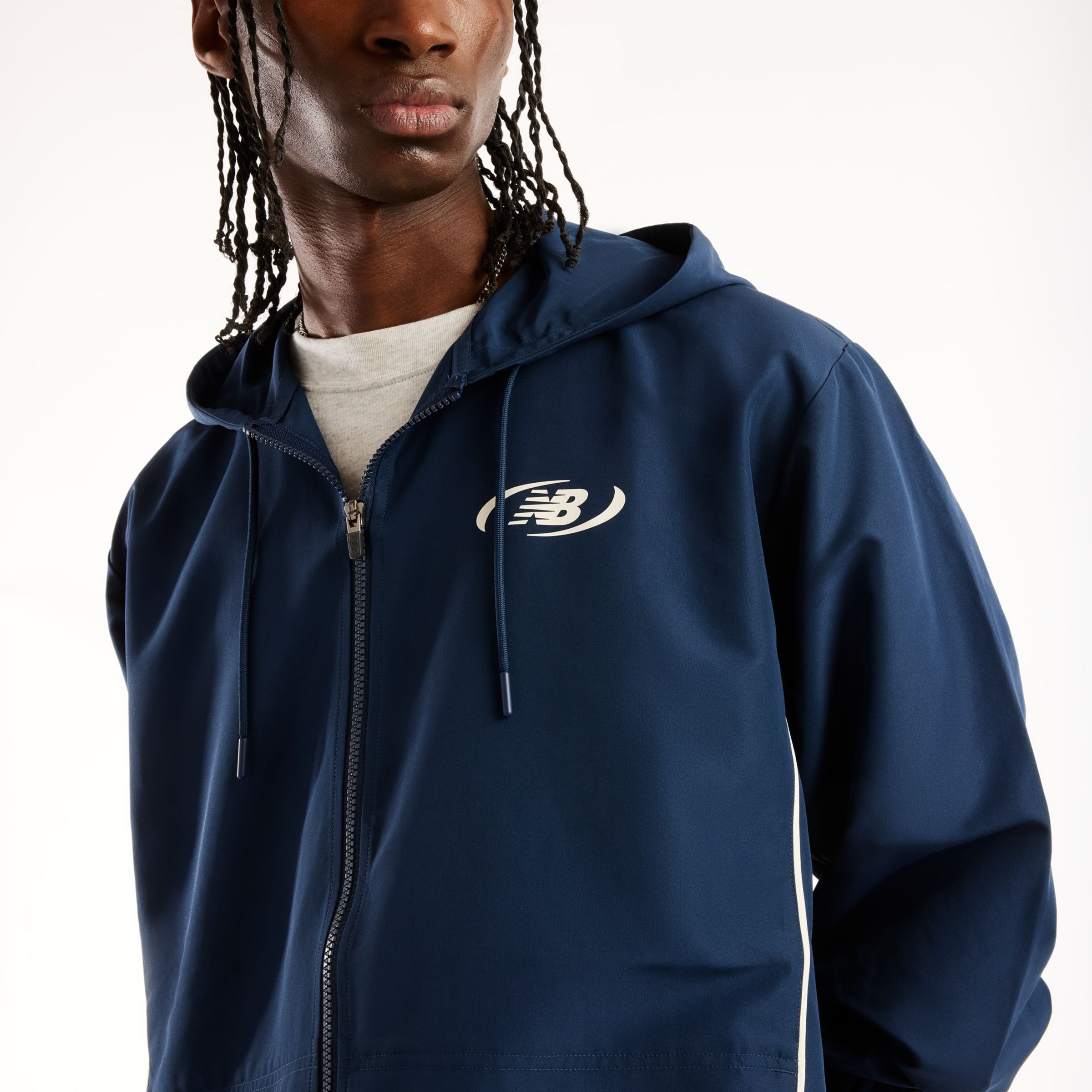 New Balance Trackside 梭織外套, MJ62Y8SJNNY