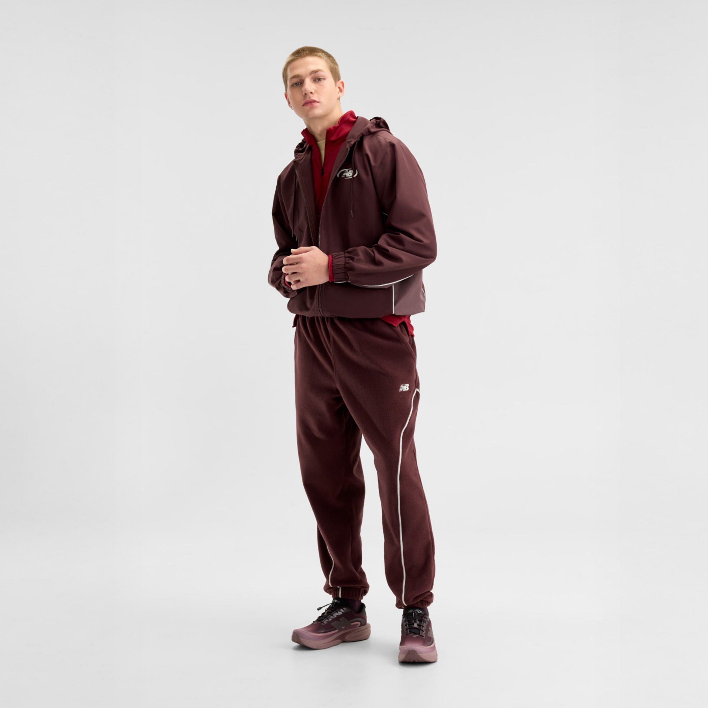New Balance Trackside 梭織外套, MJ62Y8SJYLR