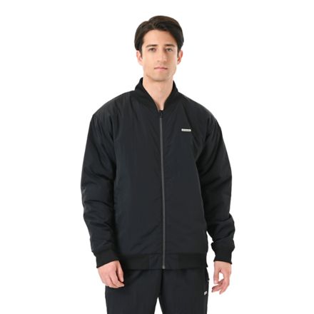 Black Out 中綿ボンバージャケット, BLACK, MJ62Z8BIBK