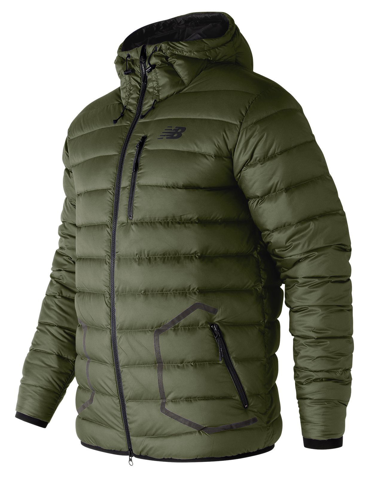 new balance 247 luxe snap down jacket
