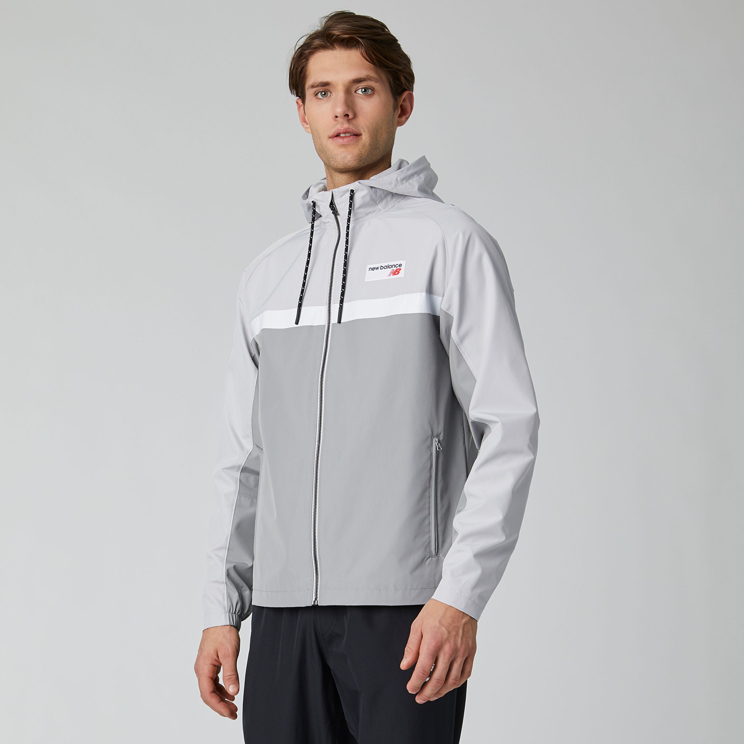 new balance grey jacket