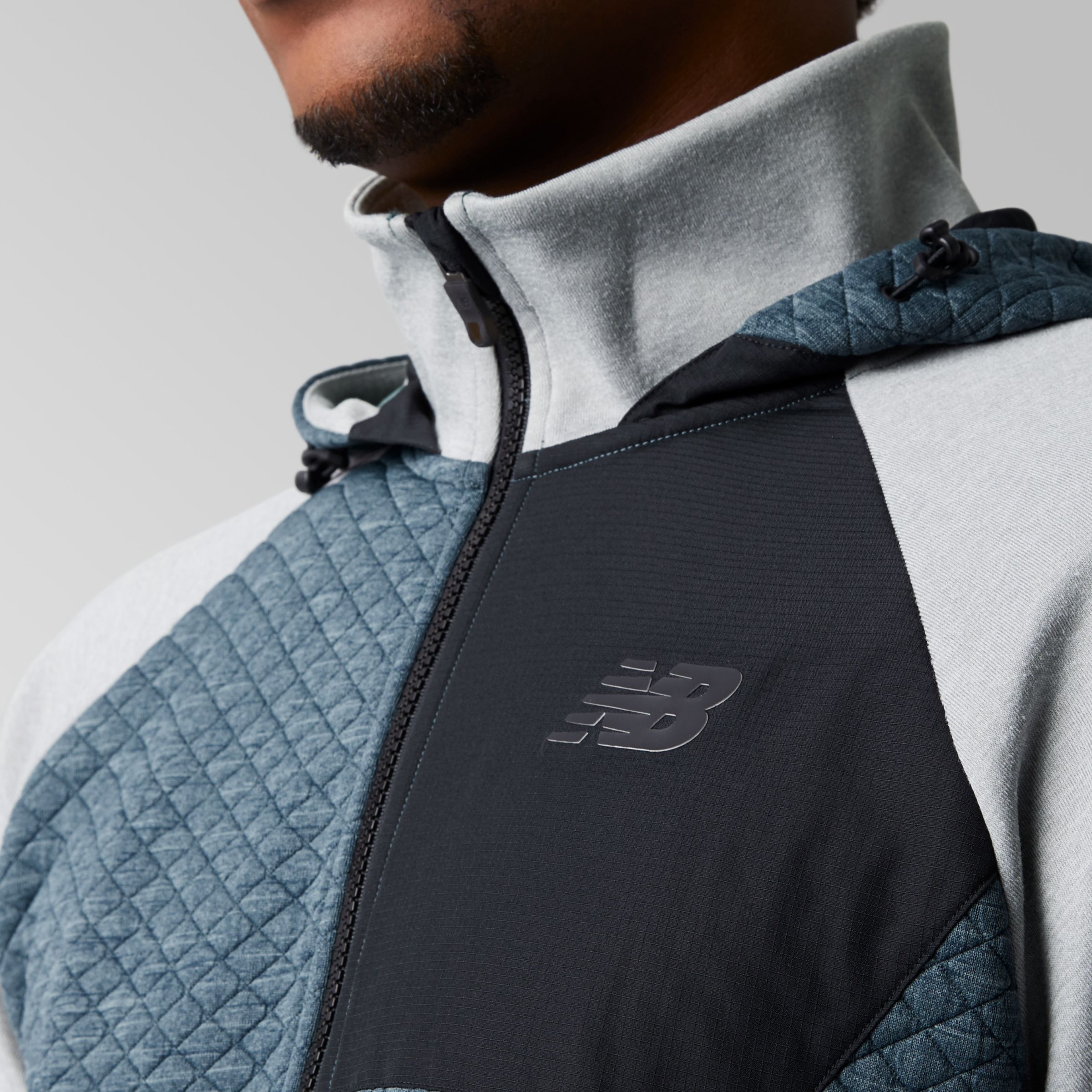 new balance heat loft full zip hoodie