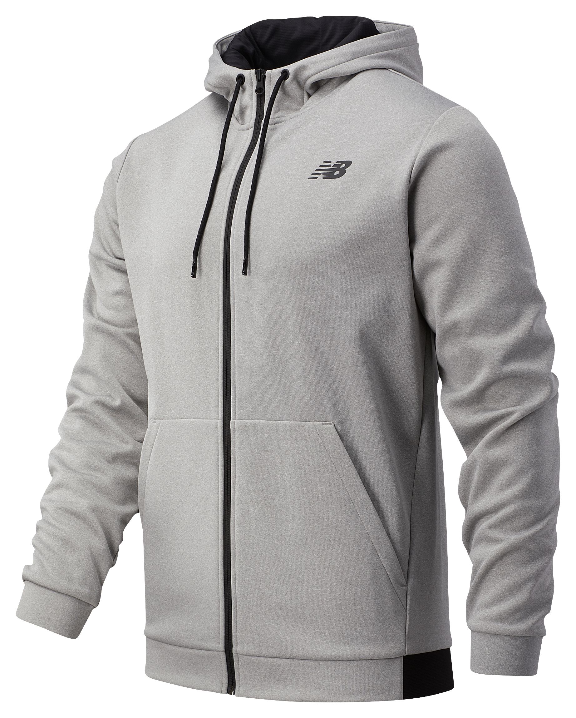 new balance tenacity fleece full zip hoodie