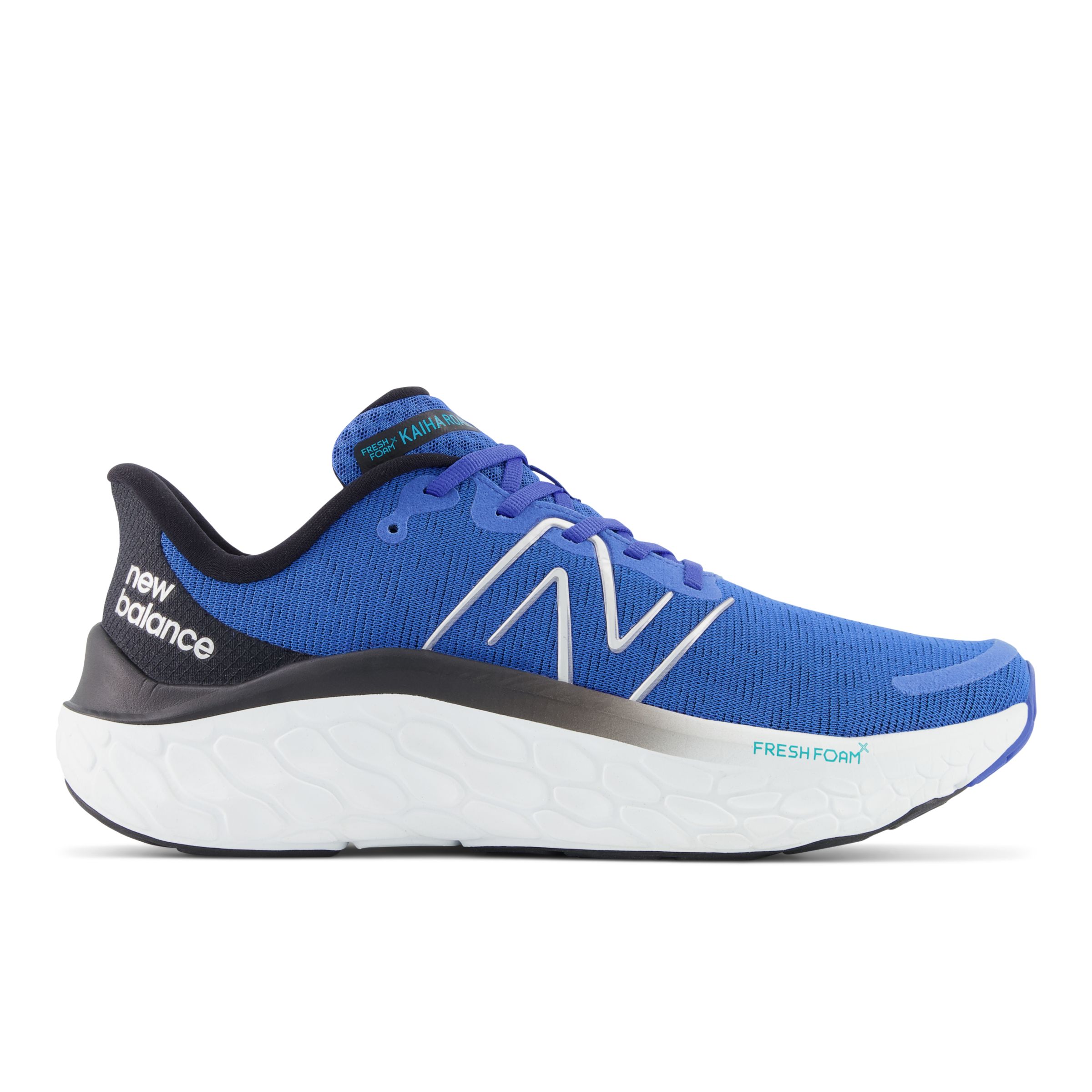 New Balance Homme FRESH FOAM X KAIHA RD en Noir/Bleu/Gris, Synthetic, Taille 43 Large