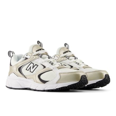 408, Sea Salt with White with Light Gold Metallic with Black, ML408GL