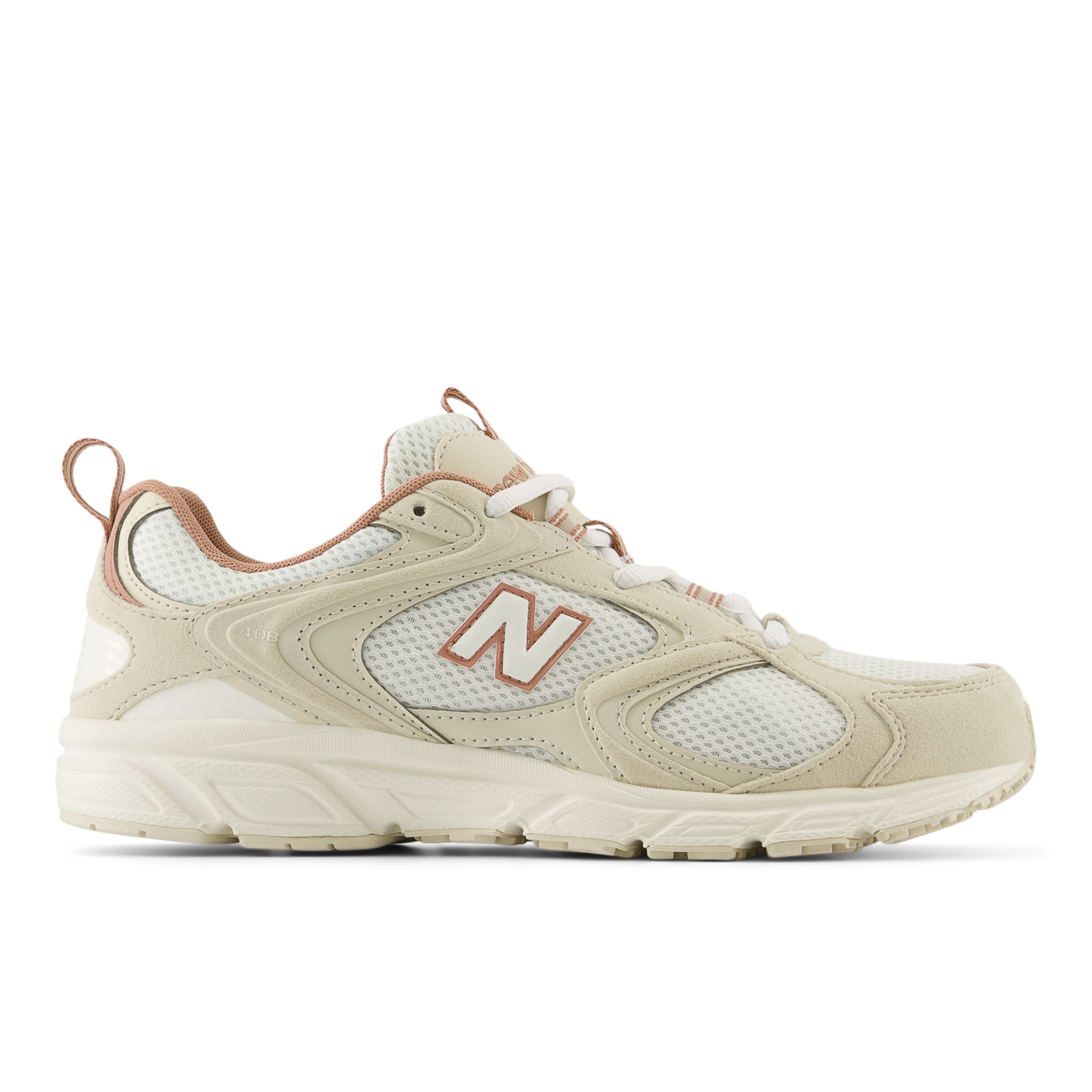 

New Balance Men's ML408 White/Grey/Beige/Brown - White/Grey/Beige/Brown