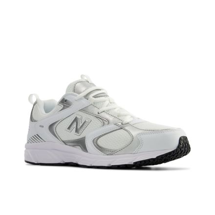 408, WHITE with SILVER METALLIC with Black, ML408WM