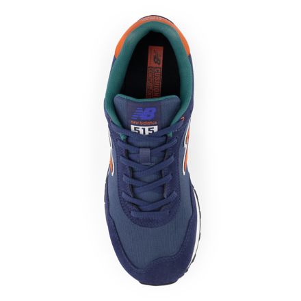 new balance 515 navy orange