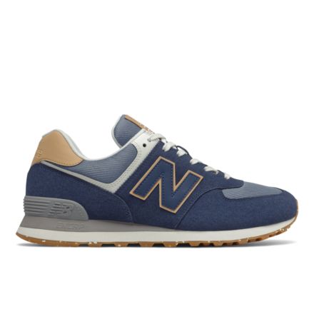 New balance ml574 clearance homme bleu