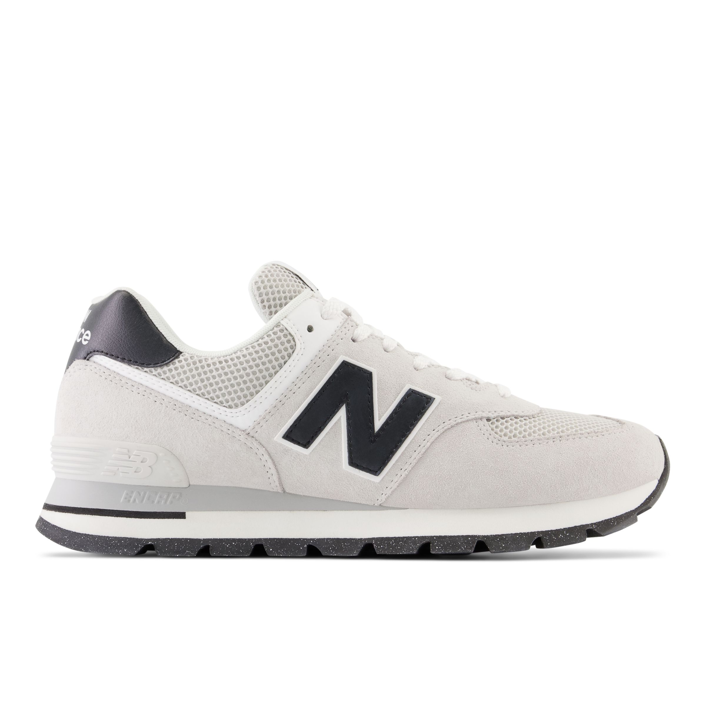

New Balance Men's 574 Grey/Black - Grey/Black