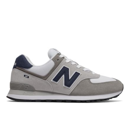 Zapatillas new balance 574 hotsell hombre blancas