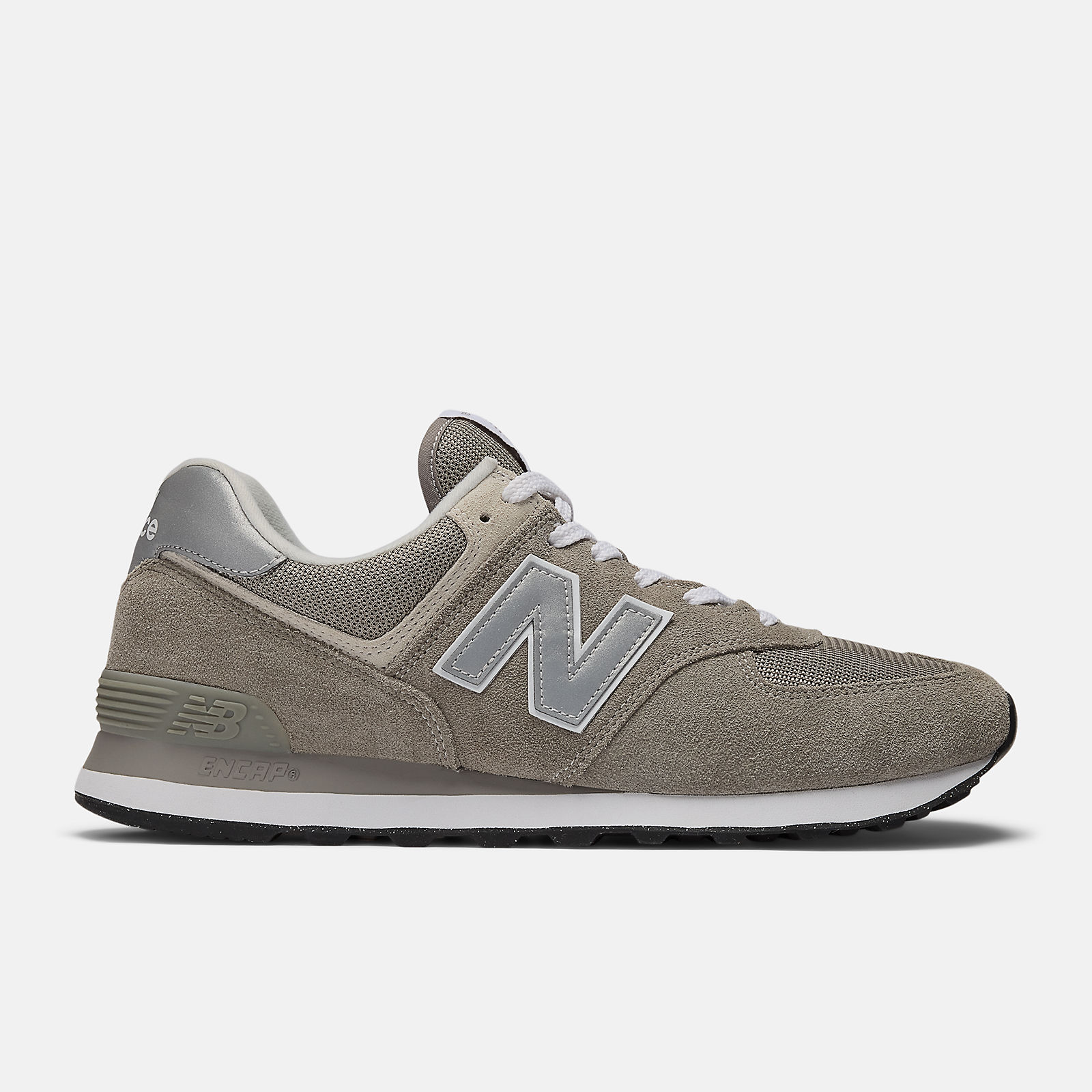 New Balance men's New Balance 574 Womens Green / Blue Trainers