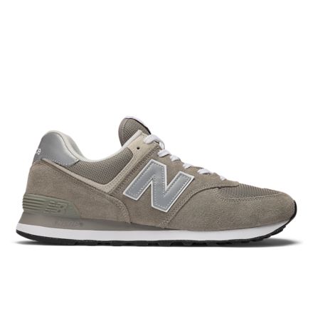 New balance 574 store gray mens