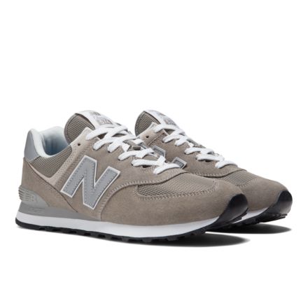 New Balance 574 Sneakers In Grey And White for Men