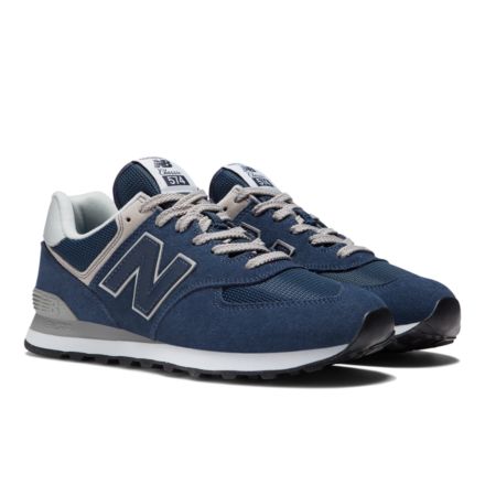 New balance 574 navy cheap teal grey