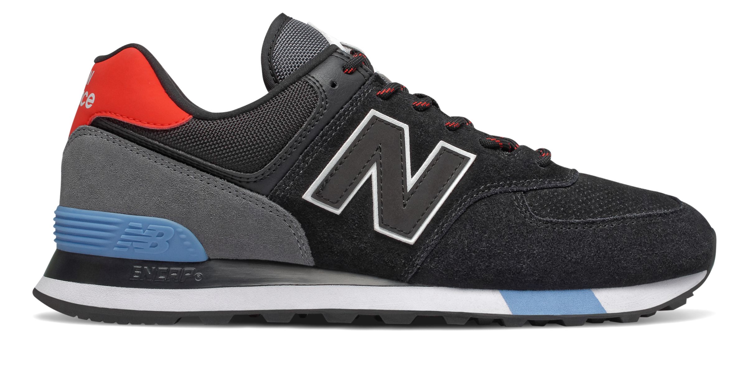 nb 574 black red