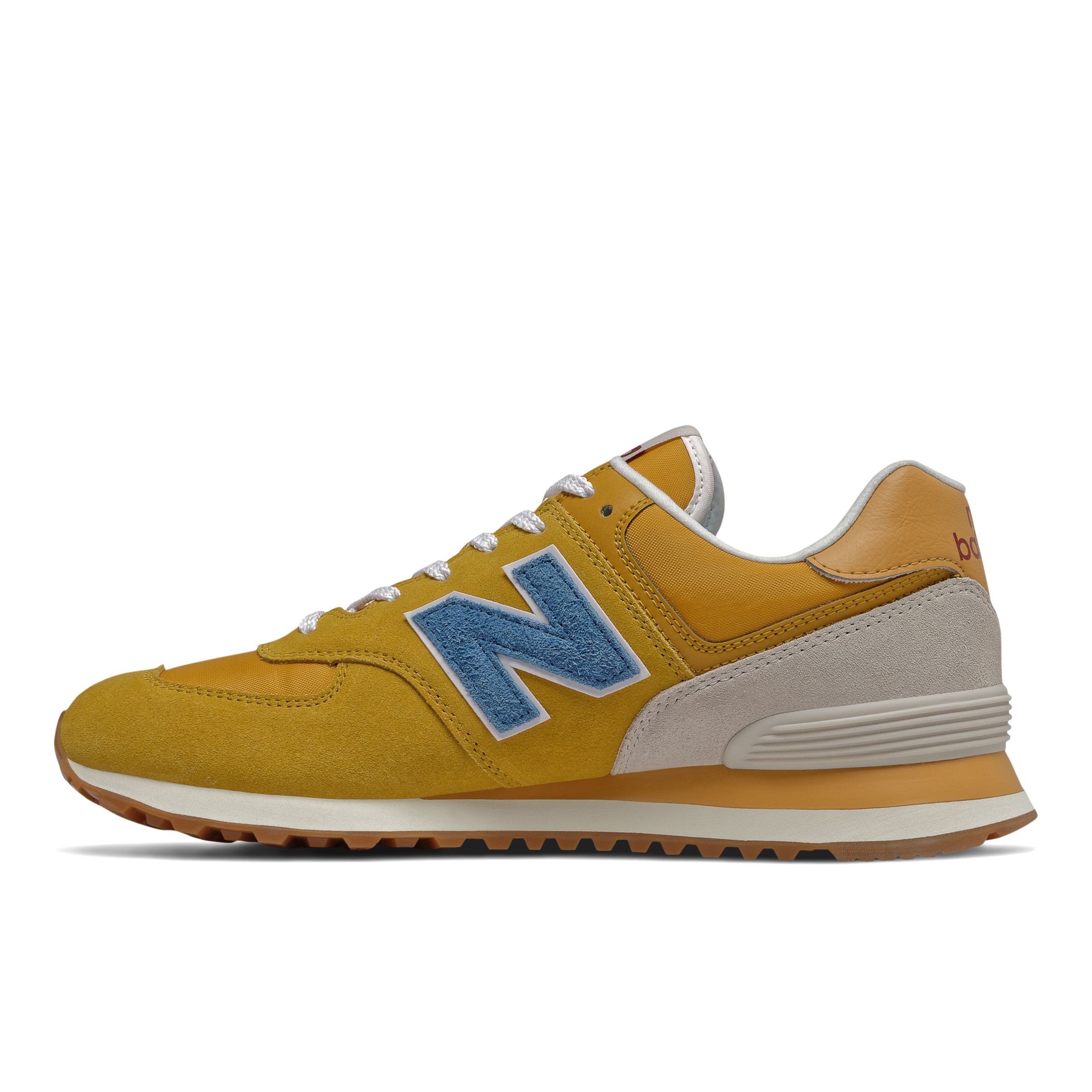 new balance 574 varsity gold