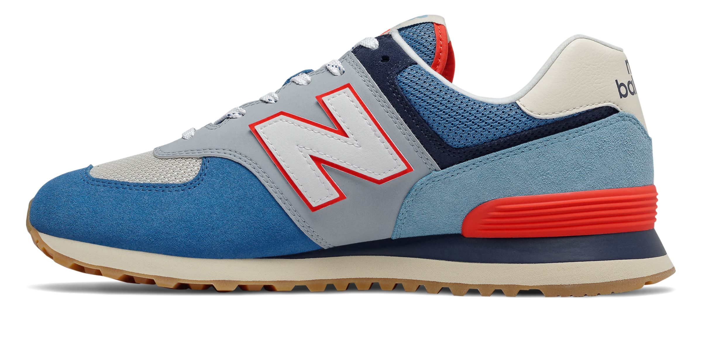 new balance 574 core plus mako blue