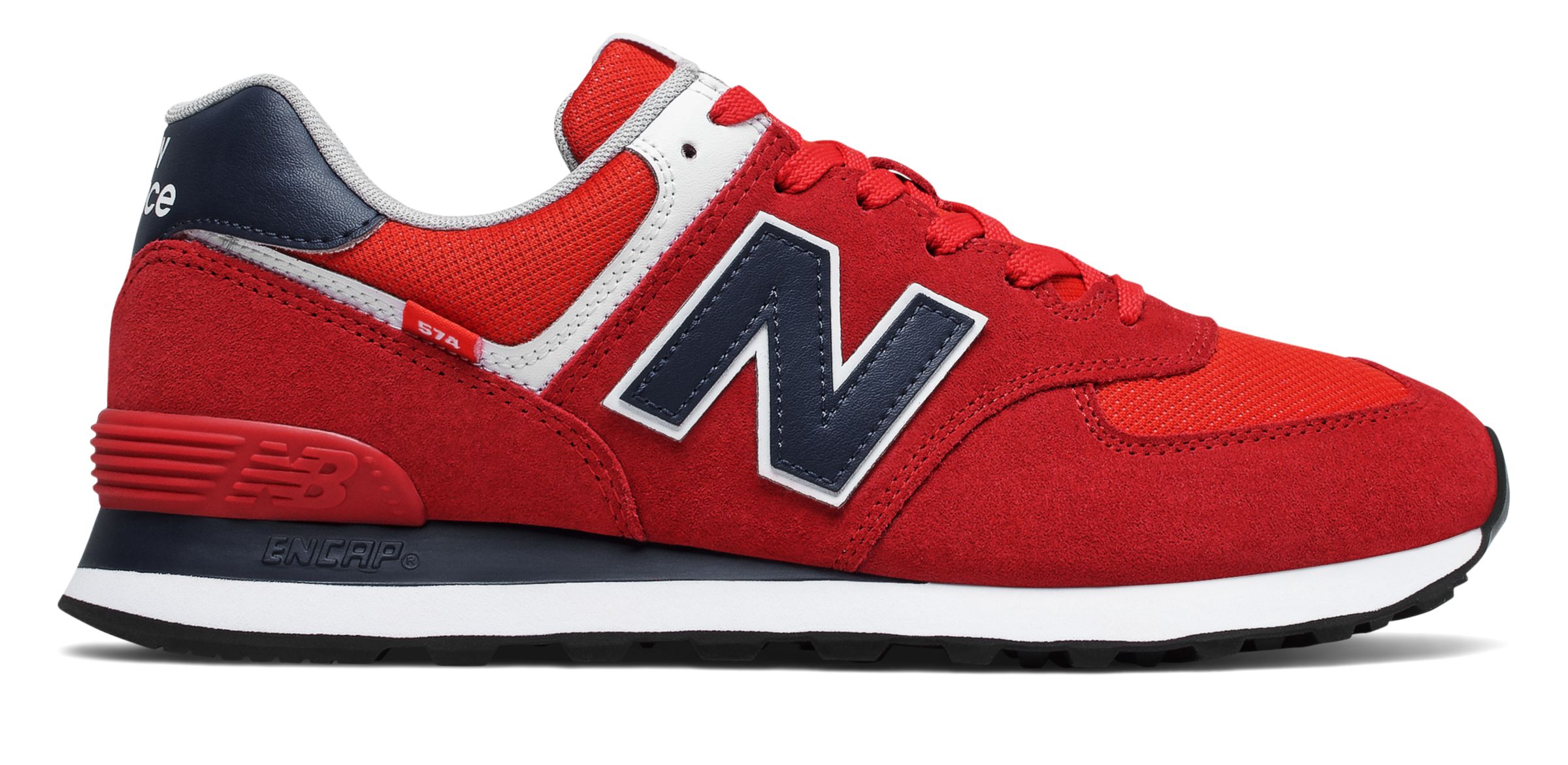 574 red new balance